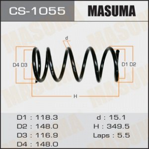 Пружина подвески MASUMA rear IPSUM/ ACM26W CS-1055