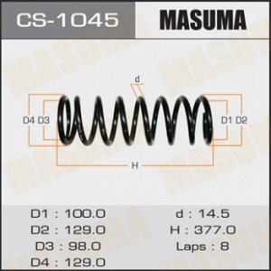 Пружина подвески MASUMA rear IPSUM/ SXM15G CS-1045
