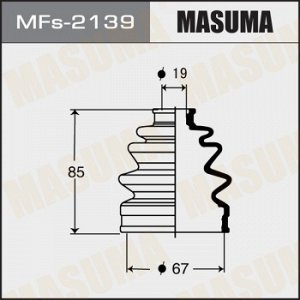 Пыльник ШРУСа MASUMA Силикон MF-2139 MFs-2139