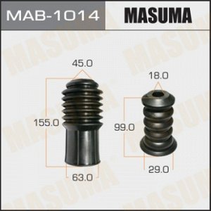 Пыльники стоек универсальные MASUMA, отбойник D=18, H=99 MAB-1014