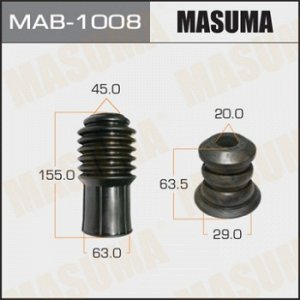 Пыльники стоек универсальные MASUMA, отбойник D=20, H=64 MAB-1008