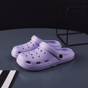 Кроксы женские СИРЕНЕВЫЕ