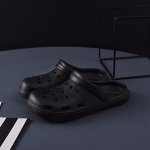 Кроксы мужские ЧЕРНЫЕ
