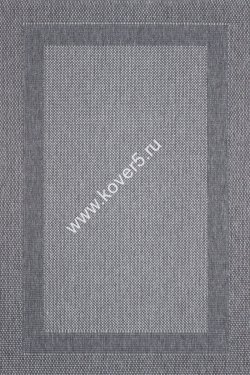 Ковер Ковер ADRIA 0,70X1,40 L 01GSG / 0.70 x 1.40 / Прямоугольник / Толщина общ, мм 8 / Ворс 0 мм (безворсовый) / кремовый,серый / BCF,полипропилен / Сербия