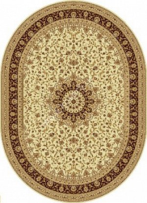 Ковер Ковер 207 Isfahan 61149 1,20 х 2,50 м овал, 100% шерсть / 1.20 x 2.50 / Овал / Толщина общ, мм 8 / Ворс 8 мм /  / Шерсть 100% / Молдова