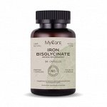 Железо MyCare Iron Bisglycinate 40мг. (хелатная ф.) - 90 капс.
