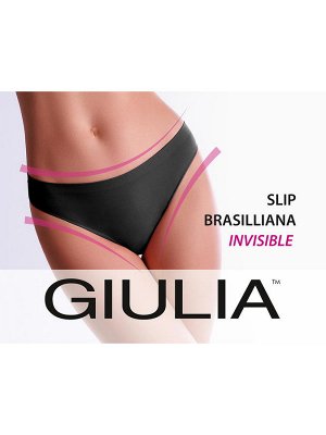 SLIP BRASILIANA INVISIBLE (Giulia)  трусики со специальной комфортной обработкой края