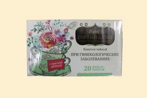 Напиток чайный "При гинекол. забол. с красной щеткой" / 20*1,5 гр