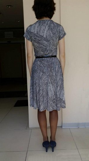 Платье 52% viscose 43% polyester 5% elastan