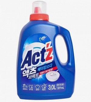 Концентр.гель "Act'z"д/стирки белья д/машин с верт.и горизонт 3000 мл, бутылка