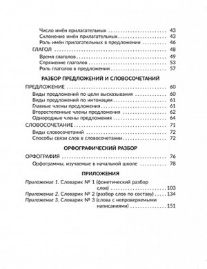 Русский язык:Все виды разбора:Справочник.1-4 классы