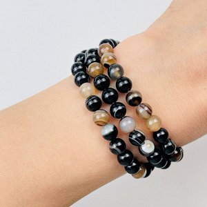 Бусины для украшений из Агата (60 бусин)