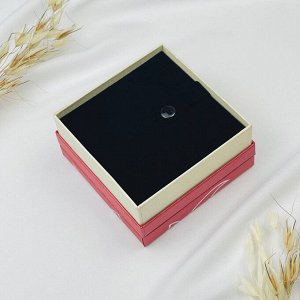 Футляр подарочный красный под Браслет/Бусы