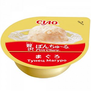 INABA Ciao Pon Churu Лакомство Суфле Тунец Магуро для кошек 2 шт.*35 гр