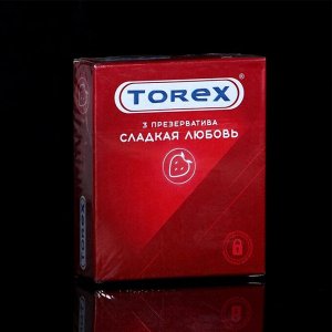 Презервативы «Torex» Сладкая любовь, 3 шт.