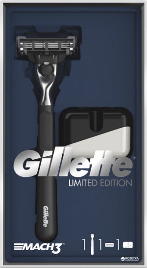 ПН GILLETTE MACH3 Бритва с 1 сменной кассетой + подставка