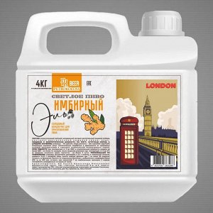 Солодовый экстракт для пива охмеленный Имбирный эль 4кг Petrokoloss Beer