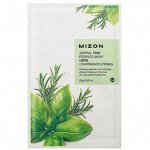 MIZON Тканевая маска для лица с комплексом травяных экстрактов Joyful Time Essence Mask Herb