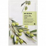 MIZON Тканевая маска для лица с экстрактом оливы Joyful Time Essence Mask Olive