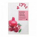 MIZON Тканевая маска для лица с экстрактом гранатового сока Joyful Time Essence Mask Pomegranate