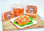Салат из моркови с кальмаром по корейски 500 гр