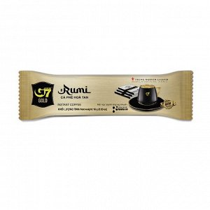 Кофе растворимый G7 GOLD RUMI 3в1,14шт*18г , ВЬЕТНАМ (TRUNG NGUYEN G7 GOLD RUMI PICASSO LATTE)