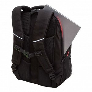 Рюкзак молодежный GRIZZLY с карманом для ноутбука 15", анатомической спинкой, для мальчика, мужской