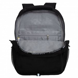 Рюкзак молодежный GRIZZLY с карманом для ноутбука 15", анатомической спинкой, для мальчика, мужской