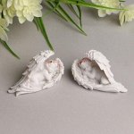 Сувенир полистоун &quot;Ангельские сны&quot; в венке из роз, МИКС, 6,5х3х4 см