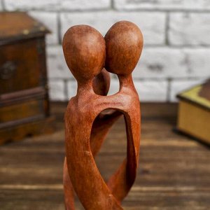 Фигурка «Семья», 30x8x8 см, дерево, коричневая