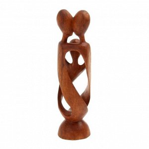 Фигурка «Семья», 30x8x8 см, дерево, коричневая