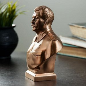 Бюст «Сталин», фигурка гипс, большой, 6x15x5 см