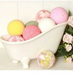 Бурлящие шарики соли для ванн