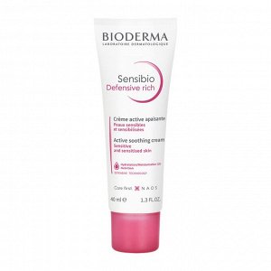 Bioderma sensibio Крем DEFENSIVE насыщенный для чувствительной кожи 40мл