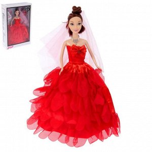 Кукла модель &quot;Роза&quot; в свадебном платье, МИКС