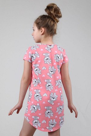 Сорочка Варианты расцветки: мишки
Ткань:  кулирка, Состав: хлопок 100 %
Сорочка маечного фасона с закругленным подолом и коротким рукавом. Подходит для сна и отдыха.

Таблица размеров и веса

Длин