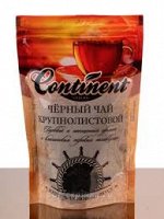 Чай&quot;КОНТИНЕНТ&quot;Черный КРУПНОЛИСТОВОЙ  80г 1/25