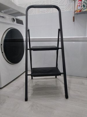 Стремянка c широкими ступенями, 2 ступени