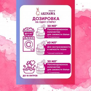 Кондиционер-опласкиватель AKINAWA Эко молочная папайя 1 л 0+