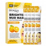 Грязевая маска с Витамином С BioAqua Vitamin C Brighten Mud Mask