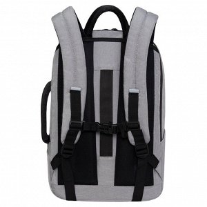 Рюкзак молодежный GRIZZLY с отделением для ноутбука 15" и креплением для чемодана, мужской