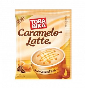Кофе Tora Bika Карамельный Латте пакет (Индонезия) 25гр*20 пакетиков