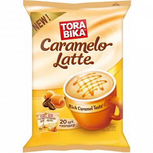 Кофе Tora Bika Карамельный Латте пакет (Индонезия) 25гр*20 пакетиков