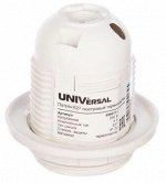 Патрон &quot;UNIVersal&quot; Е27 люстровый термопластик 4А 250В (YK2011)