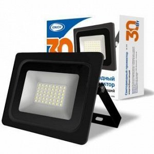 Прожектор светодиодный ТМ IONICH 30Вт 865-BL-IP65 (YK1809)
