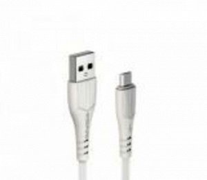 Кабель HOCO U68 USB (m)-microUSB (m) 1.2м 4.0A ткань черный