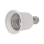 Переходник  цокольный Е14-Е27 REXANT