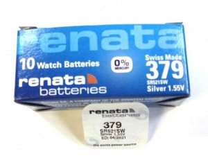Батарейки  Renata 379 (SR521SW)0%Hg BL-1