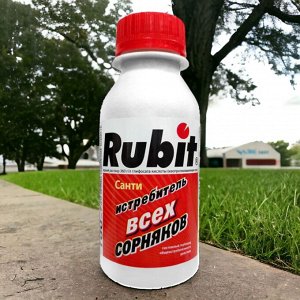 Гербицид (уничтожитель сорняков) сплошного действия "САНТИ", 50мл, "Рубит"