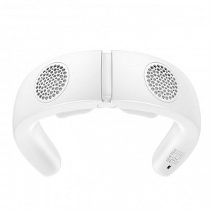 Вентилятор портативный на шею Hoco HX23 Spirit neck hanging fan, Белый 4000mAh